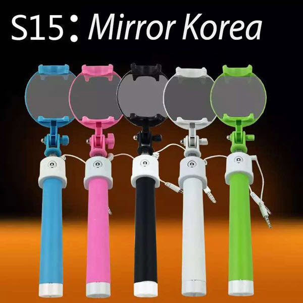 Gậy chụp ảnh selfie S15 Mirror Korea