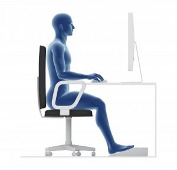 Ghế nhân viên văn phòng ảnh hưởng tới cơ thể và sức khỏe của người dùng