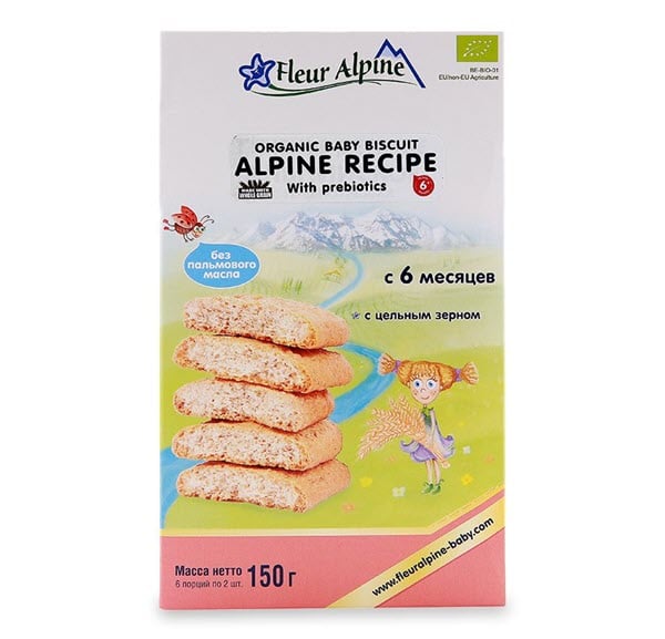 Bánh ăn dặm Fleur Alpine Organic