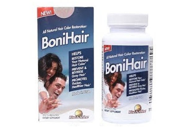 Sử dụng BoniHair giúp tóc mọc dày, khỏe và ngăn ngừa tình trạng bạc tóc đến sớm
