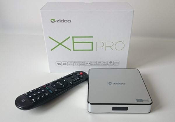 Android TV Box Zidoo X6