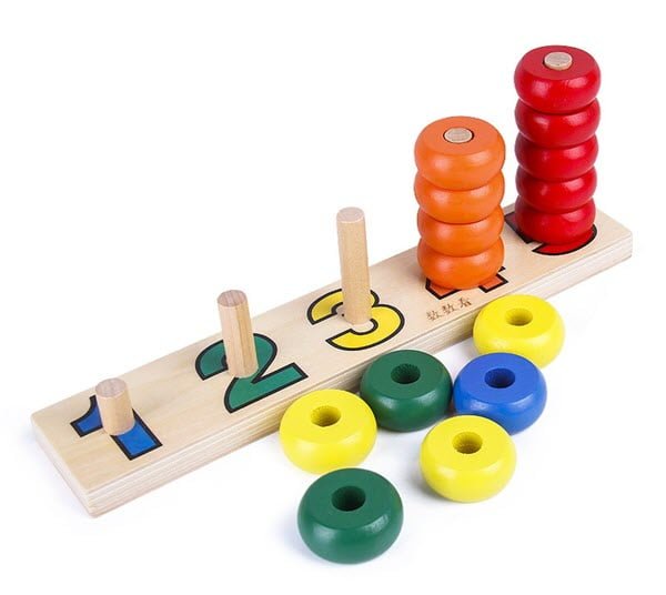 Món đồ chơi này sẽ rất bổ ích với việc tập làm quen với các con số dành cho bé