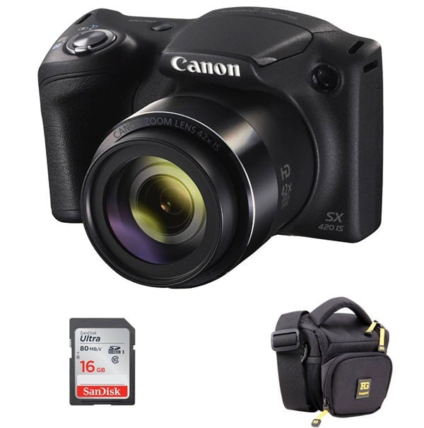 Máy ảnh Canon PowerShot SX420 IS chất lượng chụp 720p, hình ảnh nét