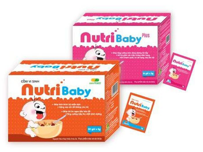 Có 2 dòng nutribaby dành cho trẻ nutribaby và nutribaby plus