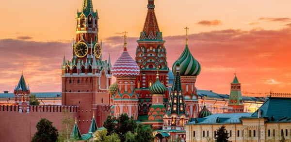 Moscow – kinh đô của nước Nga