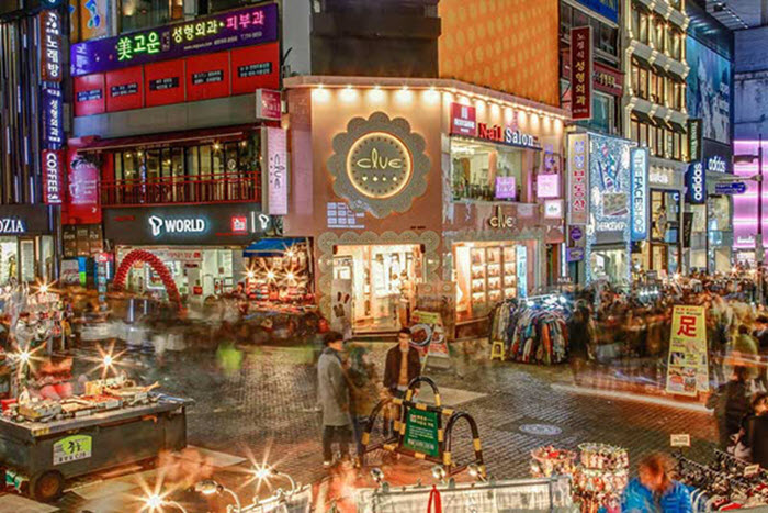 Myeongdong – thiên đường mua sắm tại Hàn