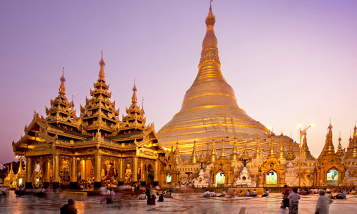 Chùa vàng – niềm tự hào của người dân Myanmar