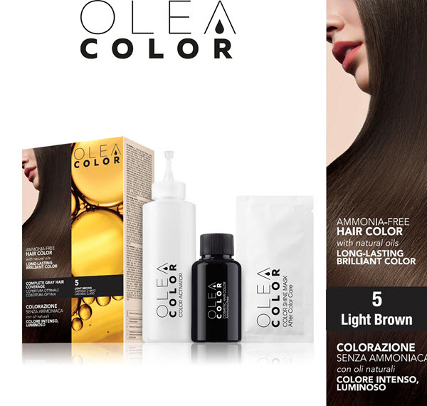 Kem nhuộm dưỡng tóc Olea Color Italy 20 màu sắc lựa chọn