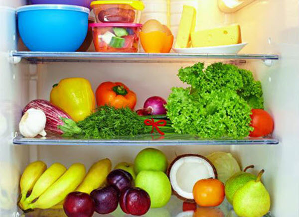 Thực phẩm cần được bảo quản trong tủ lạnh nên được đậy kín để tránh bị hôi