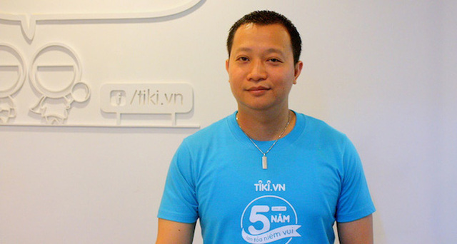 Người sáng lập kiêm CEO Trần Ngọc Thái Sơn của Tiki