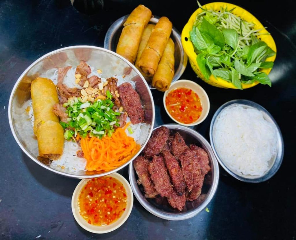 Bún Thịt Nướng Kiều Bảo Menu /Thực đơn và giá.