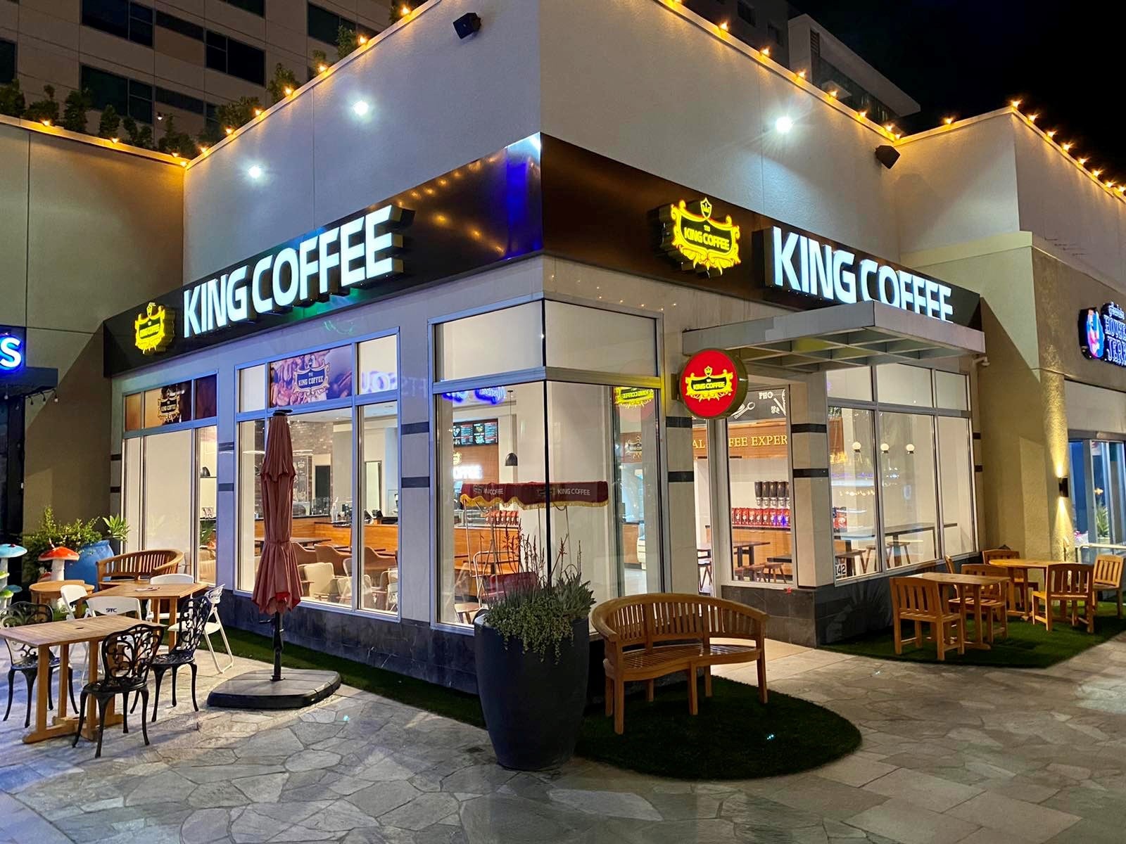 Địa chỉ và chi nhánh của King Coffee