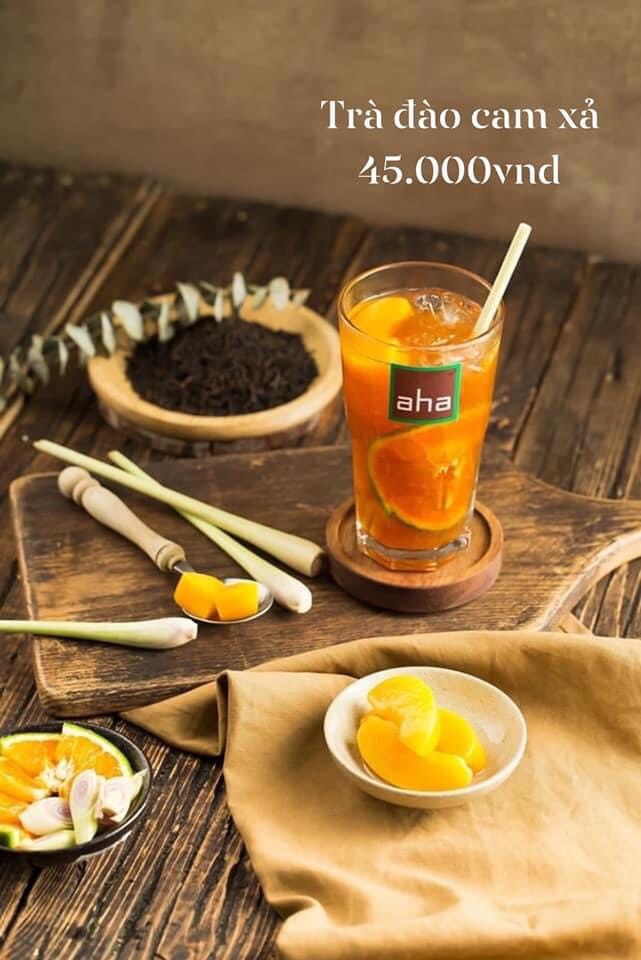 menu Aha Café